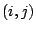 $(i,j)$