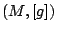 $(M,[g])$