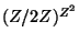 $(\mathbb{Z}/2\mathbb{Z})^{\mathbb{Z}^2}$