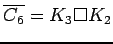 $ \overline{C_6}=K_3\Box K_2$
