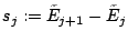 $s_j:={\tilde E}_{j+1}-{\tilde E}_j$
