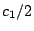 $c_1/2$