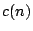$c(n)$
