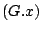 $(G.x)$