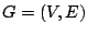 $G=(V,E)$