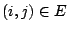 $(i,j) \in E$