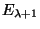 $ E_{\lambda+1}$