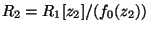 $ R_2= R_1[z_2]/(f_0(z_2))$