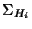 $ \Sigma_{H_i}$