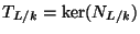 $ T_{L/k}=\ker(N_{L/k})$