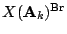 $ X(\mathbf A_k)^{{\mathrm{Br}}}$