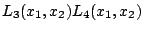 $\displaystyle L_3(x_1,x_2)L_4(x_1,x_2)$