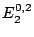 $ E_2^{0,2}$