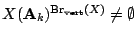 $ X(\mathbf A_k)^{{\mathrm{Br}}_{\text{vert}}(X)} \neq \emptyset$