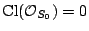 $ {\mathrm{Cl}}(\mathcal{O}_{S_0})=0$