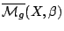 $ \overline{\mathcal{M}_g}(X,\beta)$