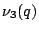 $\nu_3(q)$