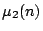 $\mu_2(n)$