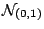 $\mathcal N_{(0,1)} $