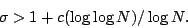 \begin{displaymath}\sigma > 1+c (\log \log N) /\log N. \end{displaymath}