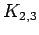 $ K_{2,3}$