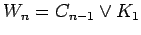 $ W_n=C_{n-1}\vee K_1$