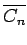 $ \mathstrut\overline{\mathstrut C_n}$