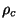 $\rho_c$
