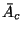 $\bar A_c$
