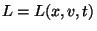 $L=L(x,v,t)$