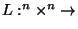 $L:\T^n\times\R^n\to\R$