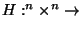$H:\T^n\times\R^n\to\R$