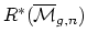 $ R^*(\overline{\mathcal{M}}_{g,n})$
