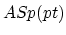 $ ASp(pt)$