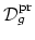 $ \mathcal{D}_g^\mathrm{pr}$