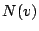 $N(v)$