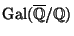 $ {\mathrm{Gal}}(\overline{\mathbb{Q}}/\mathbb{Q})$