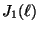 $ J_1(\ell)$