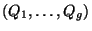 $ (Q_1,\dots,Q_g)$