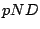 $ p \notdivides ND$