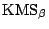 ${\rm KMS}_\beta$