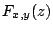 $F_{x,y}(z)$