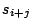 $s_{i+j}$