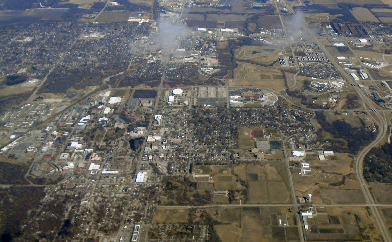 ISU from the air